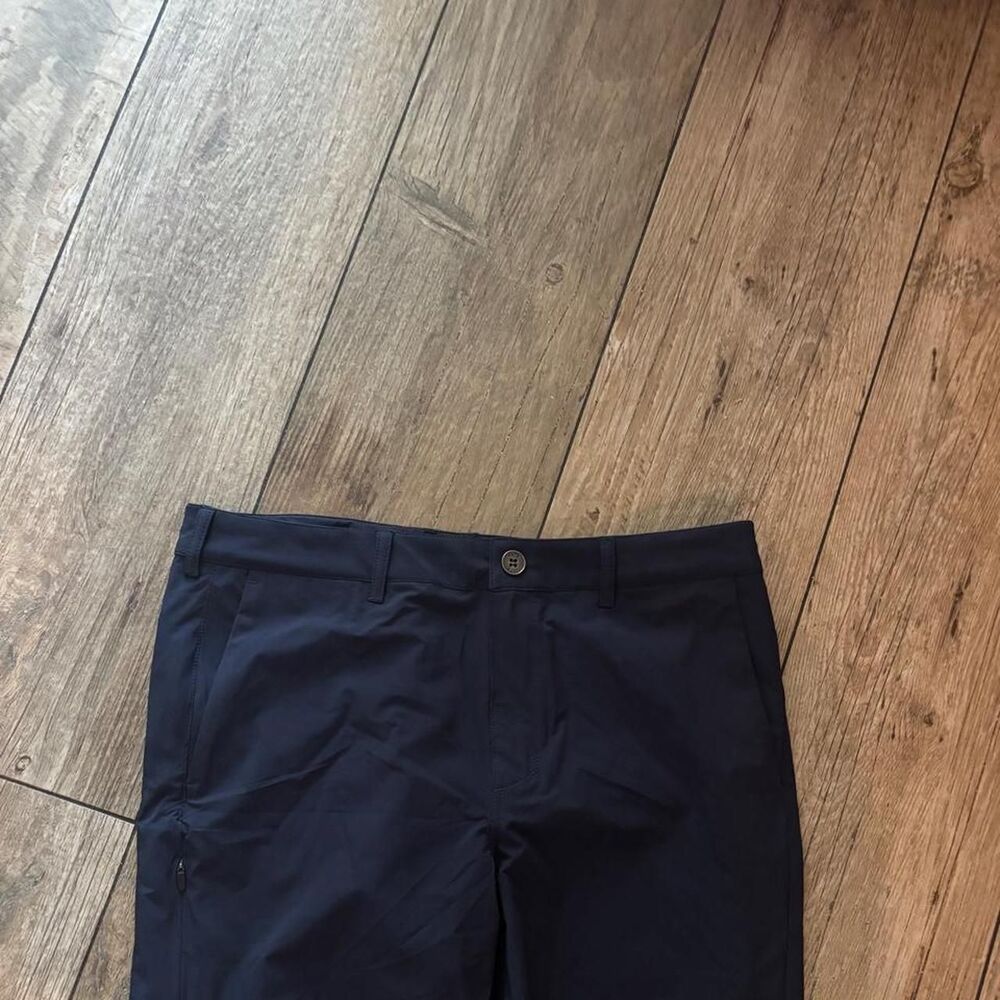 Cuts Men's Navy and Blue Shorts